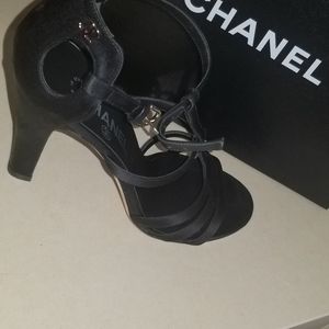 Black Chanel Heels